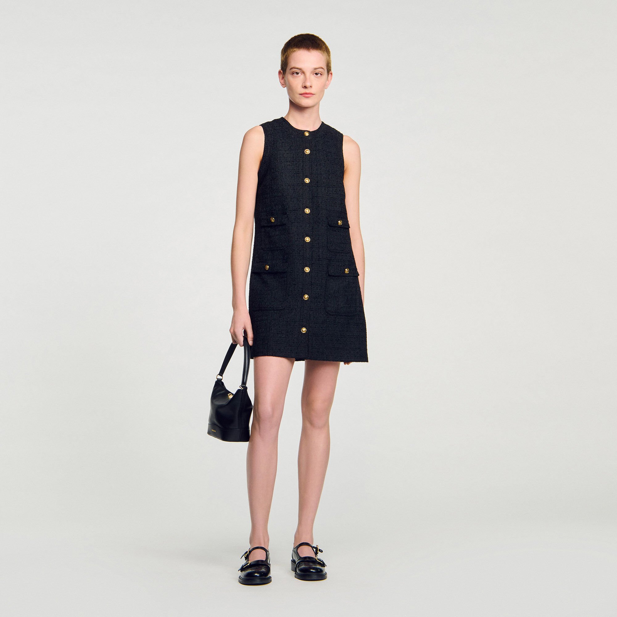 Mini tweed dress