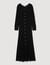 Fancy knit midi dress