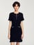 Mini knit dress