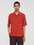 Loose-fit rope print shirt