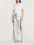 Rhinestone-embellished T-shirt
