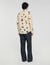 Floral print linen shirt
