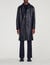 Long leather coat 