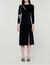 Rhinestone velvet dress