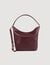 Leather bucket bag