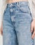 Wide-leg heart jeans