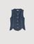 Rhinestone denim top