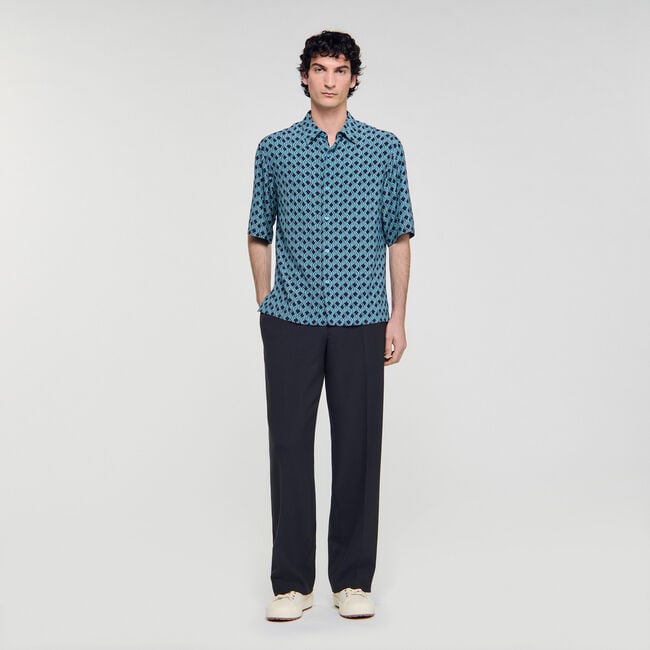Rope print shirt