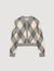Argyle pattern cardigan