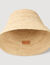 Raffia bucket hat