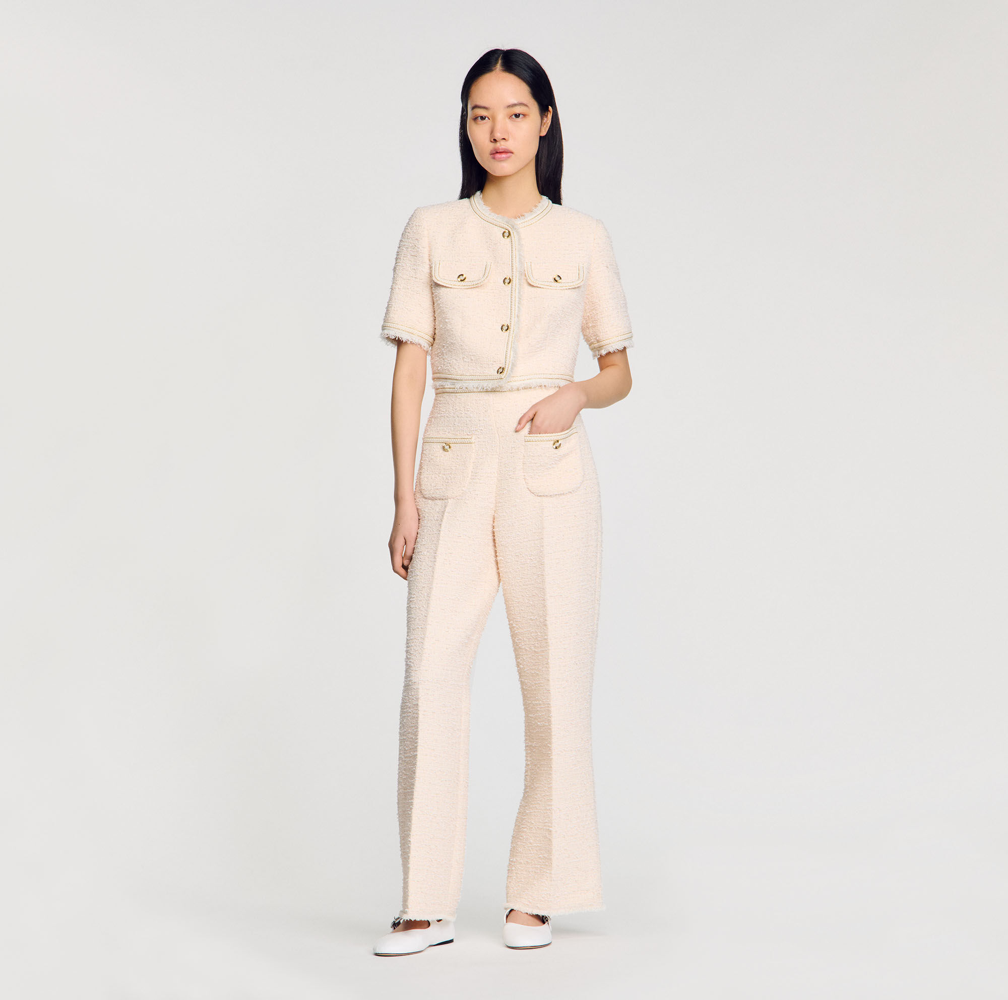 Needles FANCY TWEED BASIC TROUSER | Garmentory