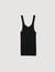 Rib knit vest top