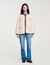 Coat with braided trim