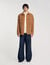 Double-faced overshirt
