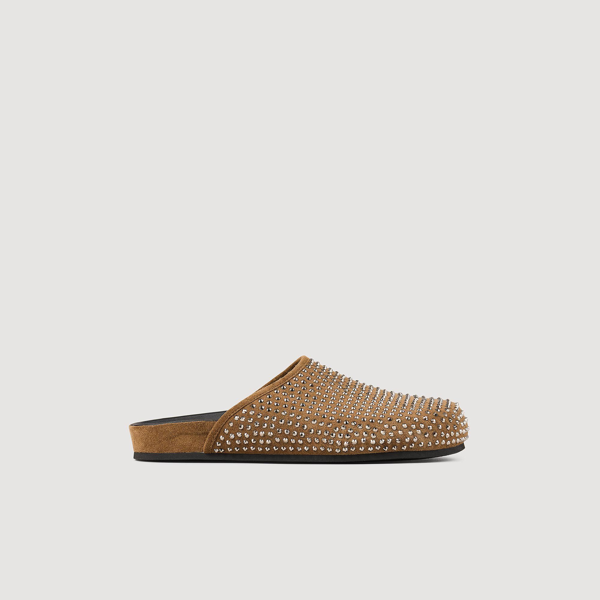 売れ筋商品 Rhinestone mules Paris Sandro | Women For green 靴