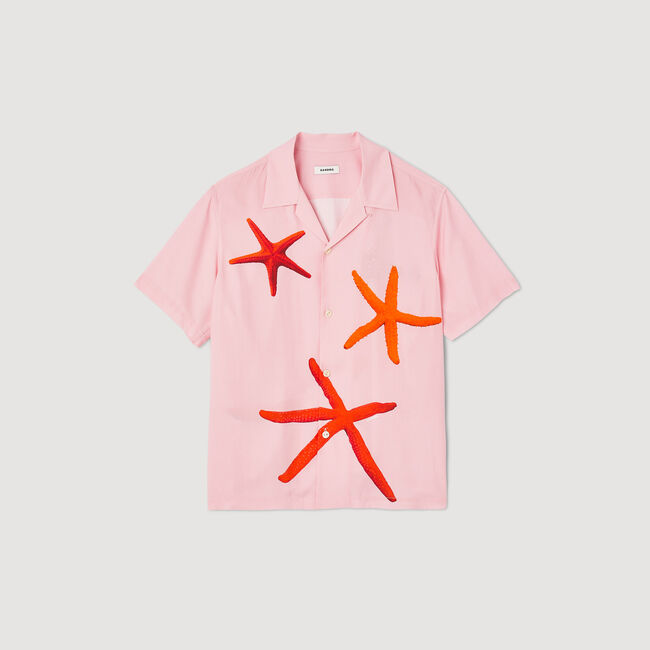 Starfish printed shirt