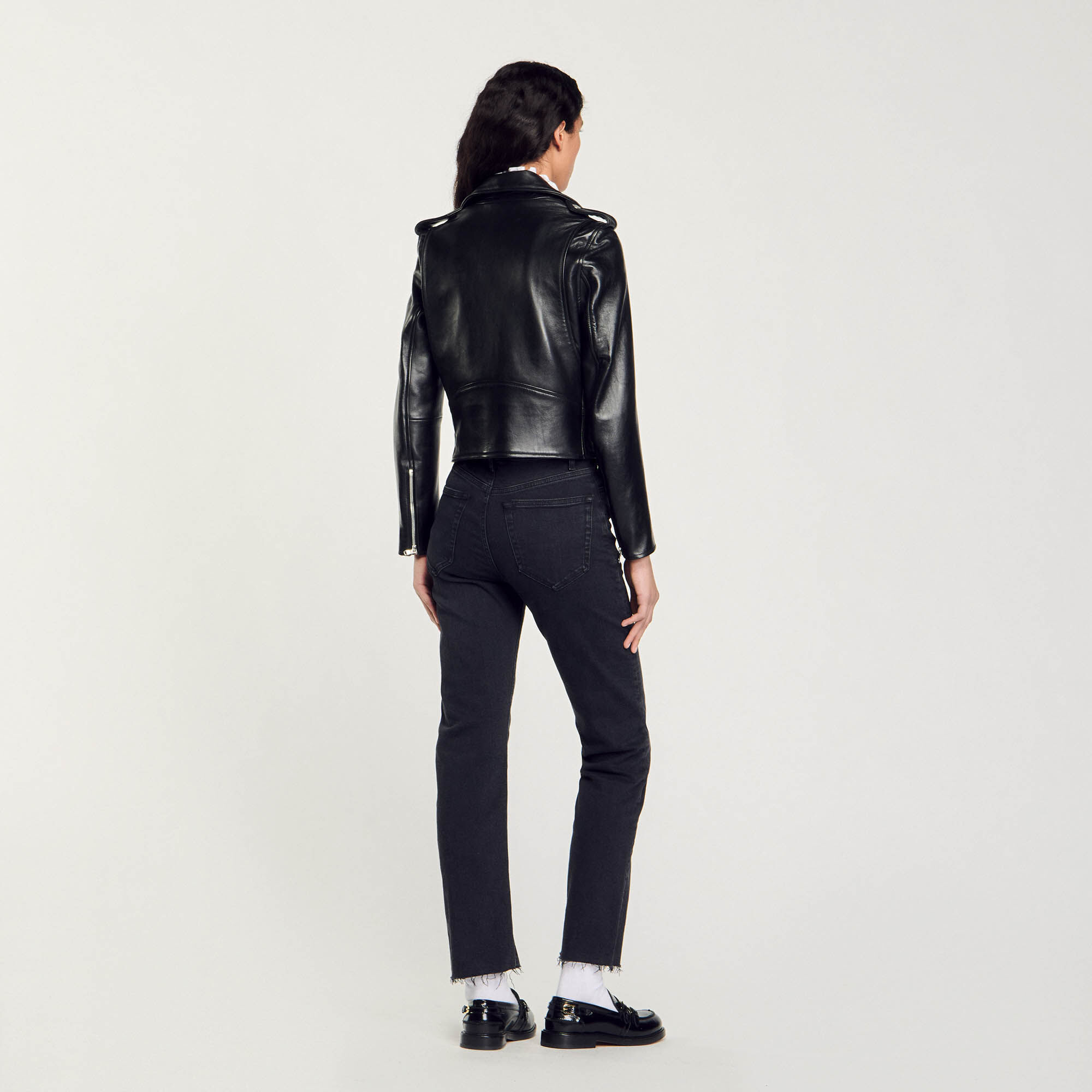 Leather jacket