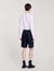 Raw denim Bermuda shorts
