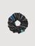 Striped silk scrunchie