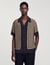 Short-sleeved patterned shirt