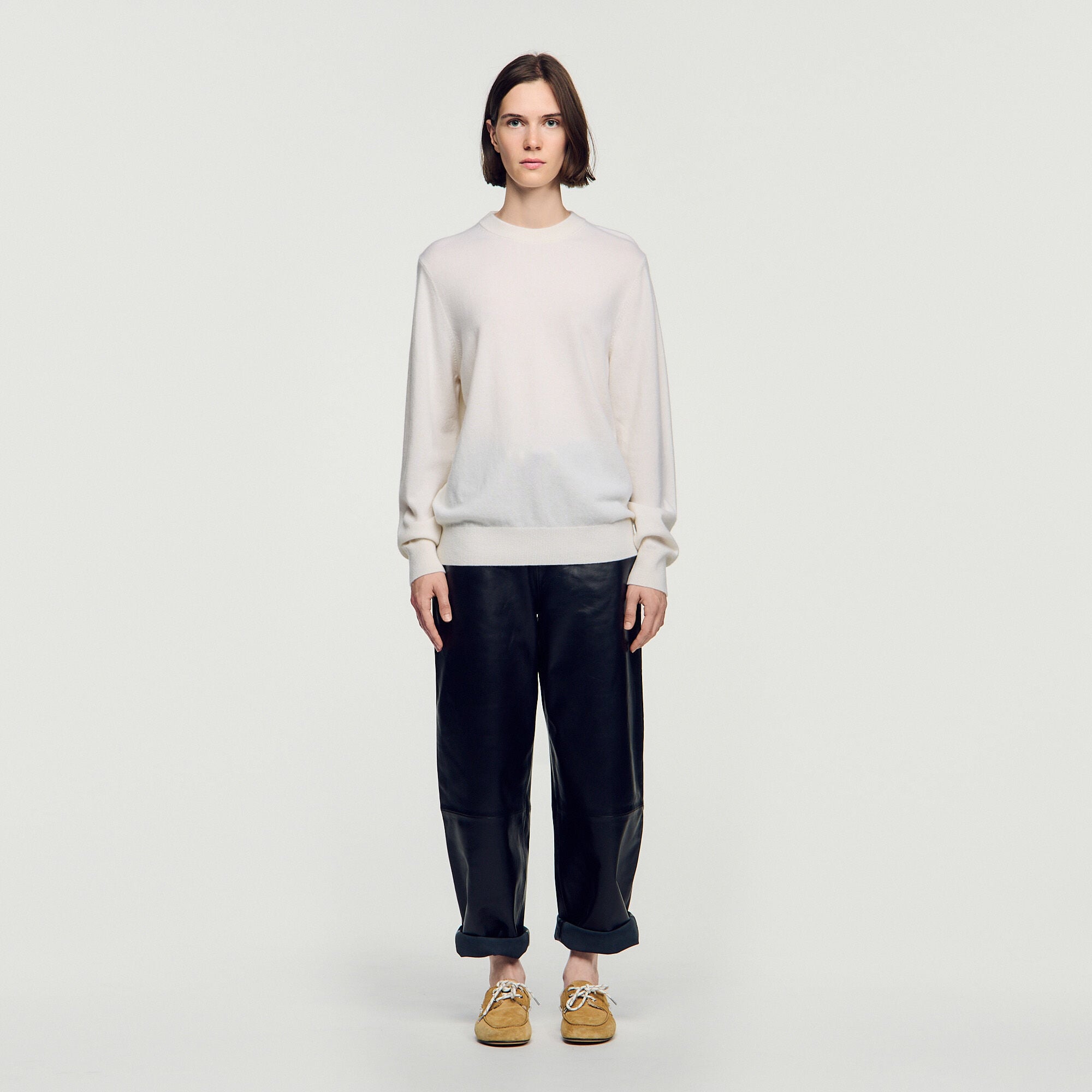 Cashmere crew neck sweater - Mixte | Sandro