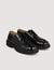 Patent leather dress shoes