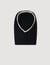 Ribbed knit balaclava