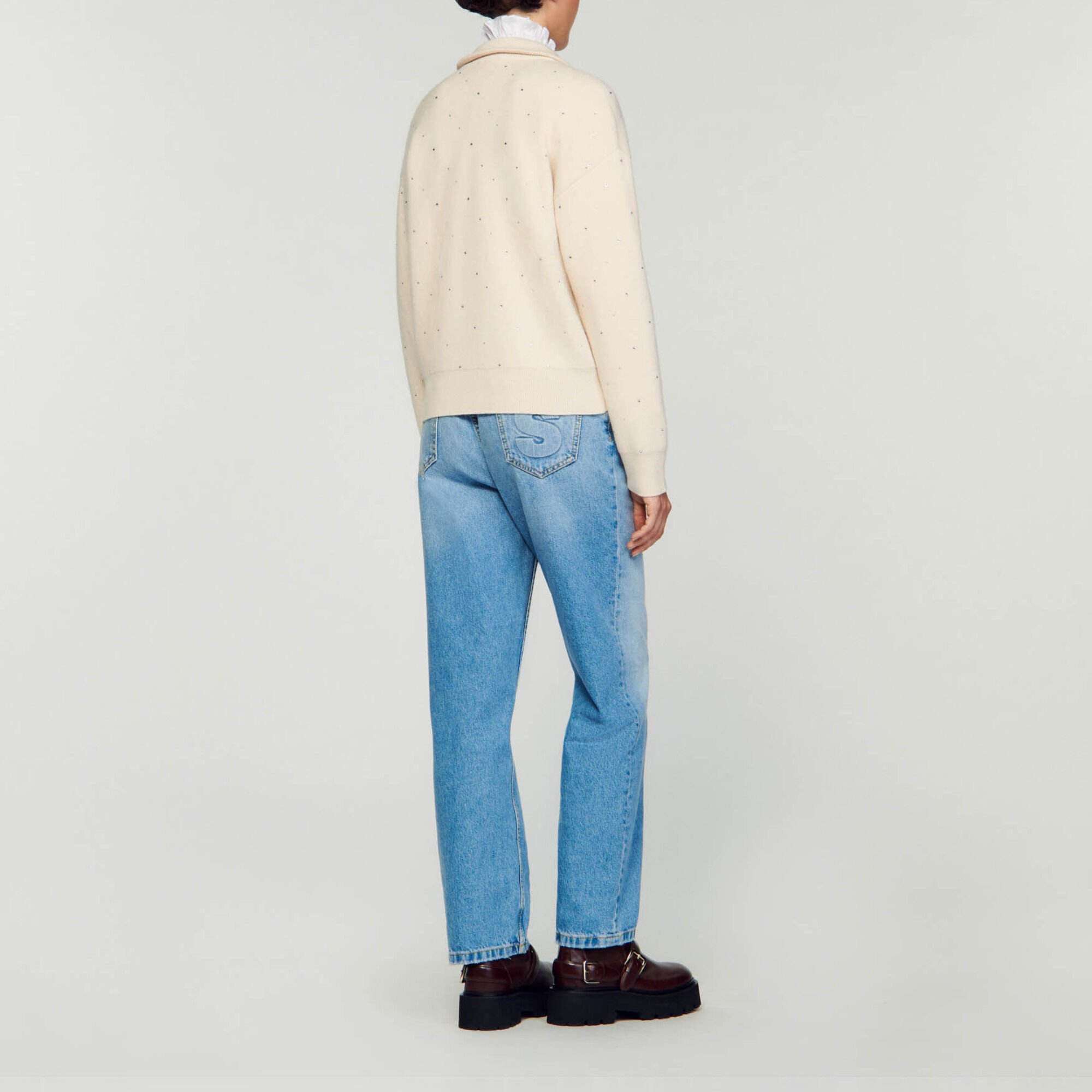 Half-zip sweater