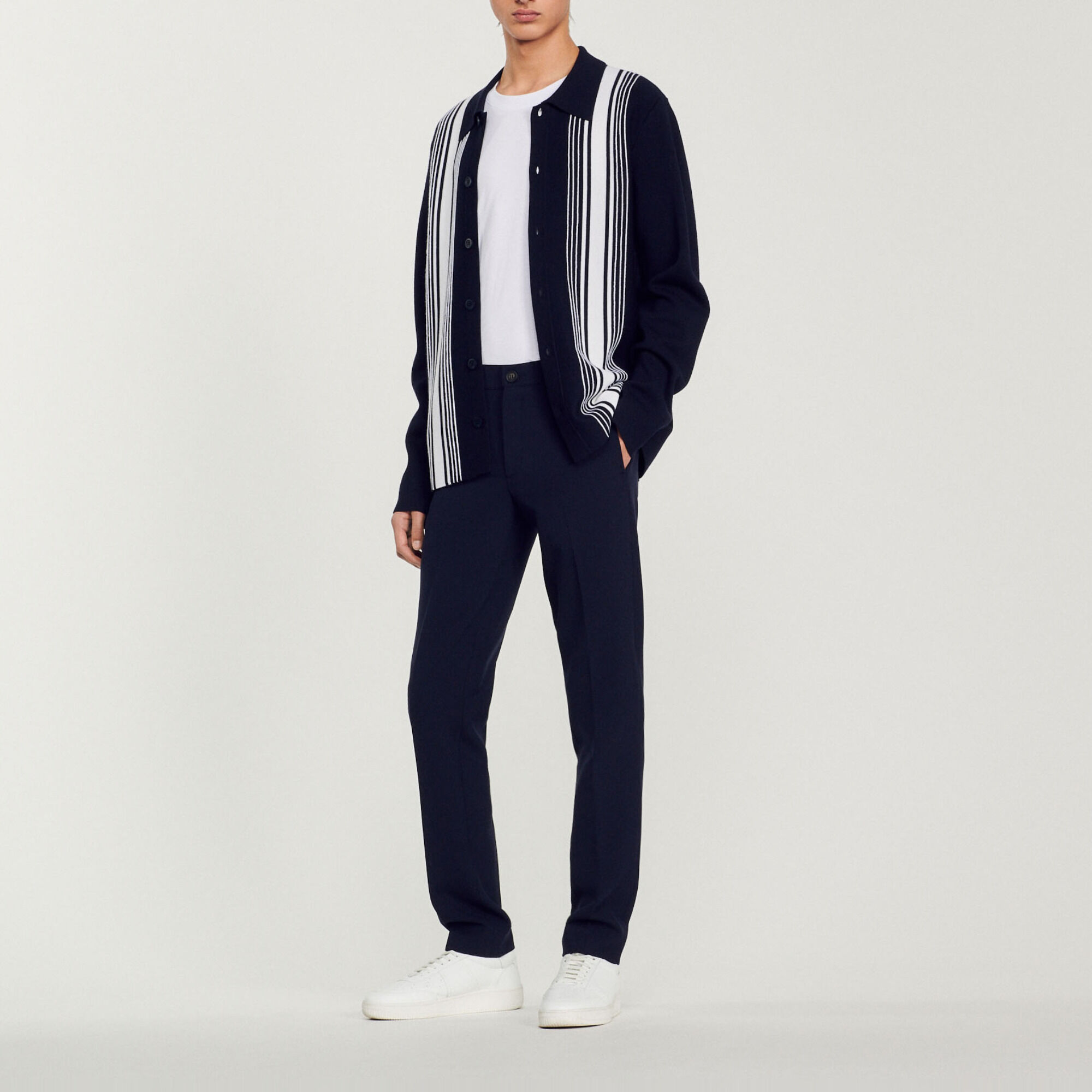 Straight-leg pants