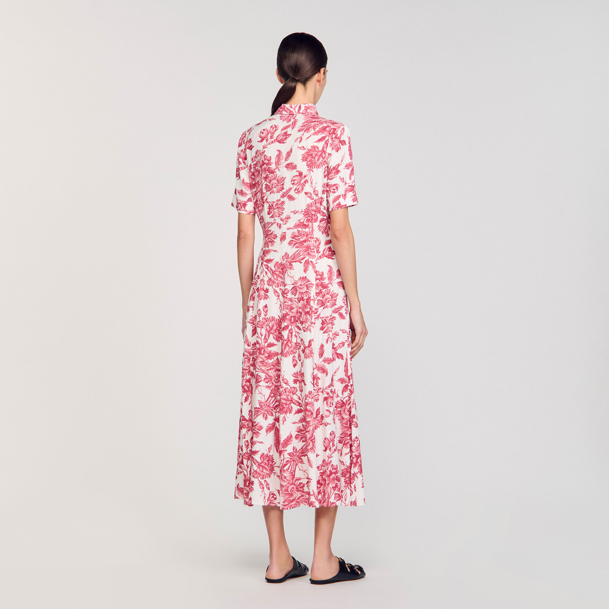 Floral patterned maxi dress