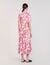 Floral patterned maxi dress