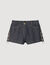 Denim belt loop shorts