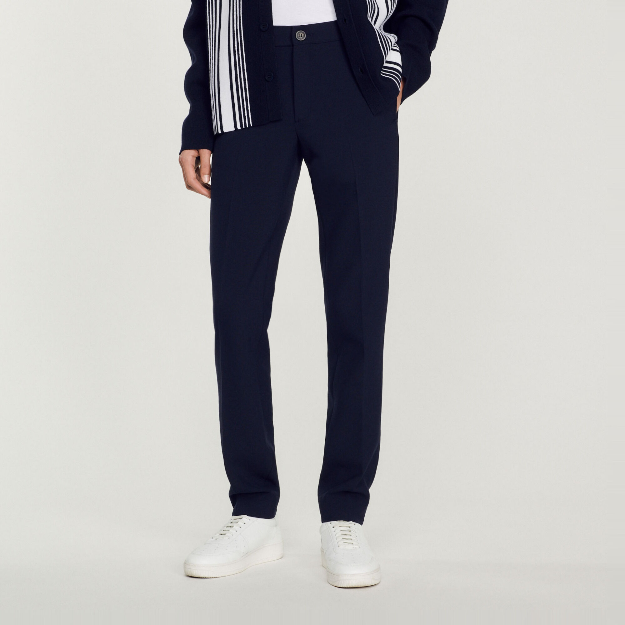 Straight-leg pants