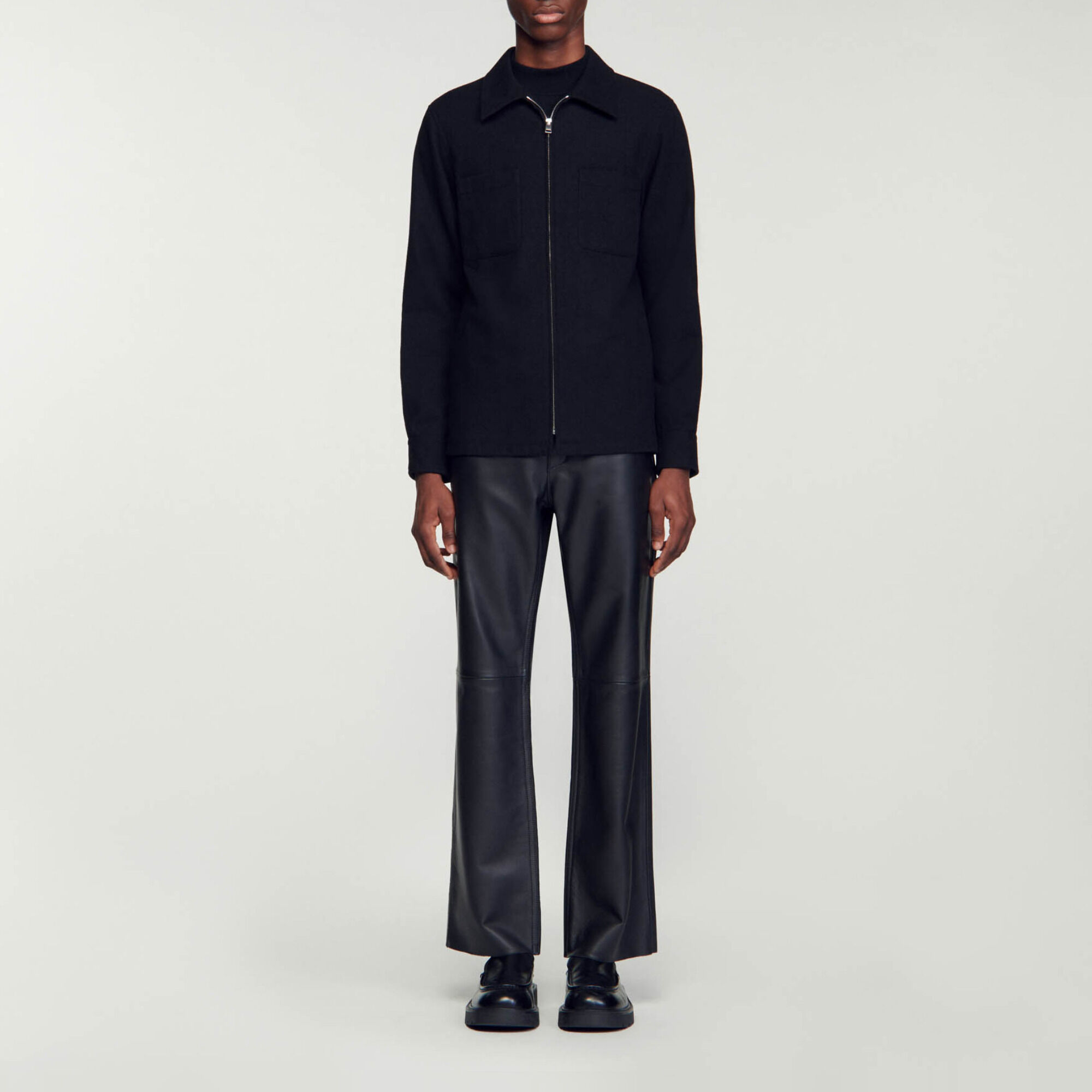 Wool overshirt 