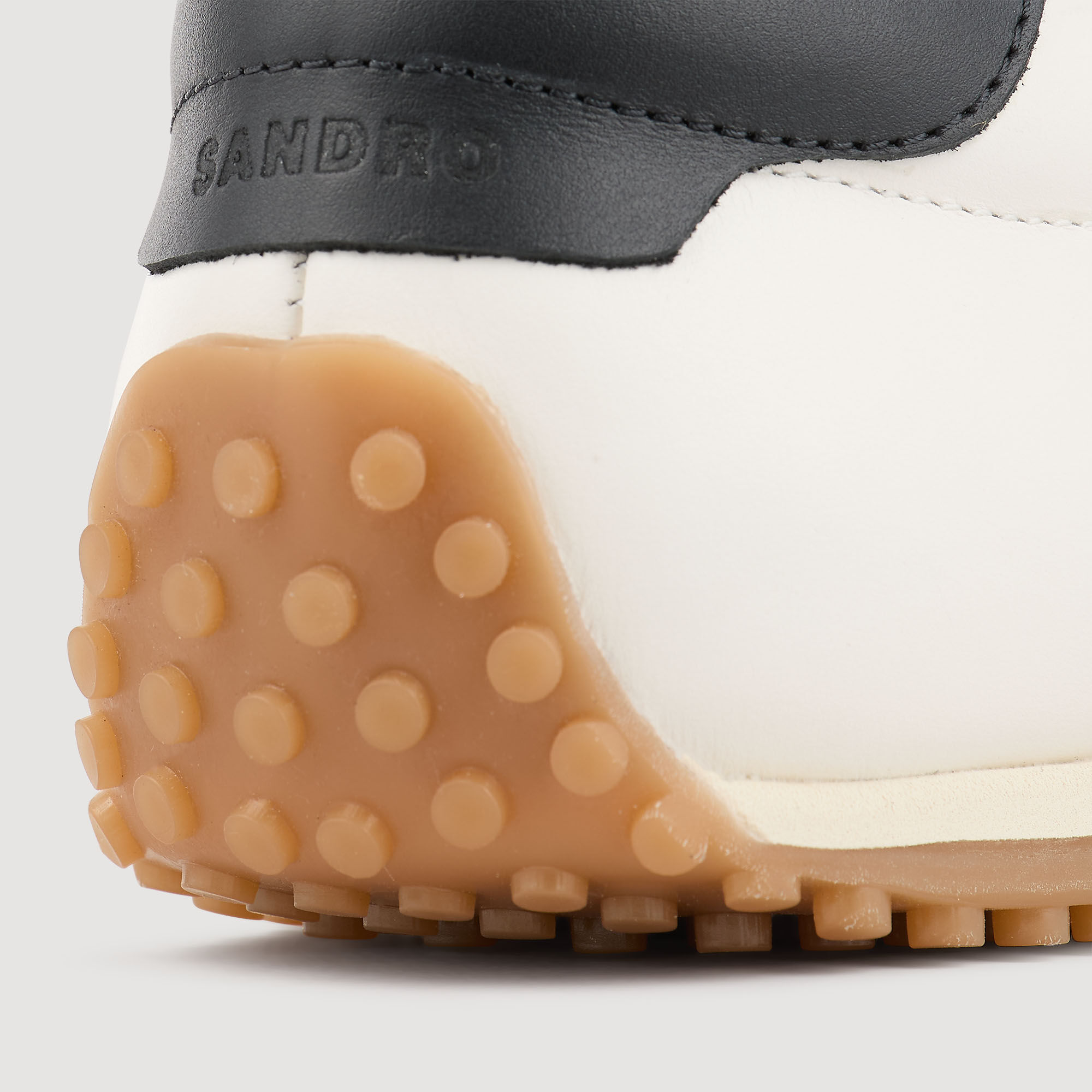 Running sneakers white / beige for Men | Sandro Paris