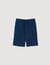 Pleated Bermuda shorts