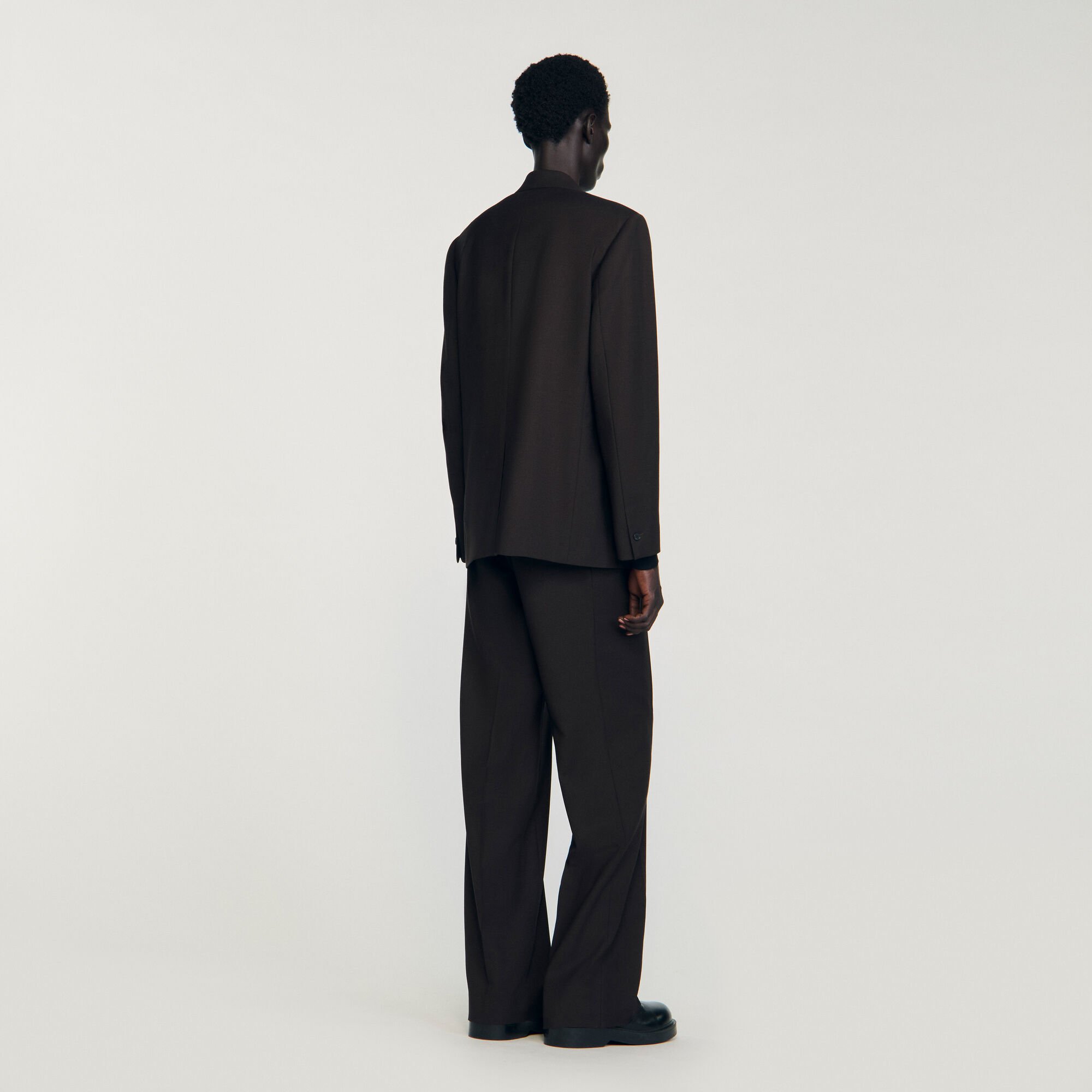 Wool suit jacket