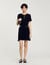 Mini knit dress