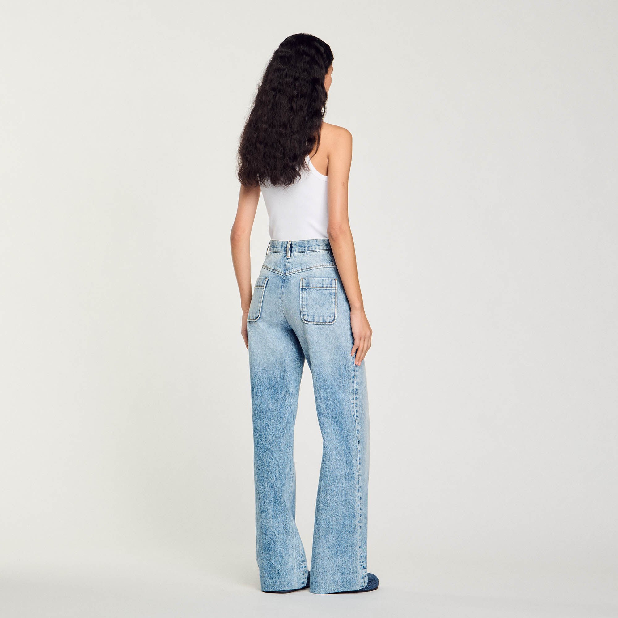 High-rise jeans