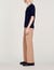 Contrasting collar polo shirt