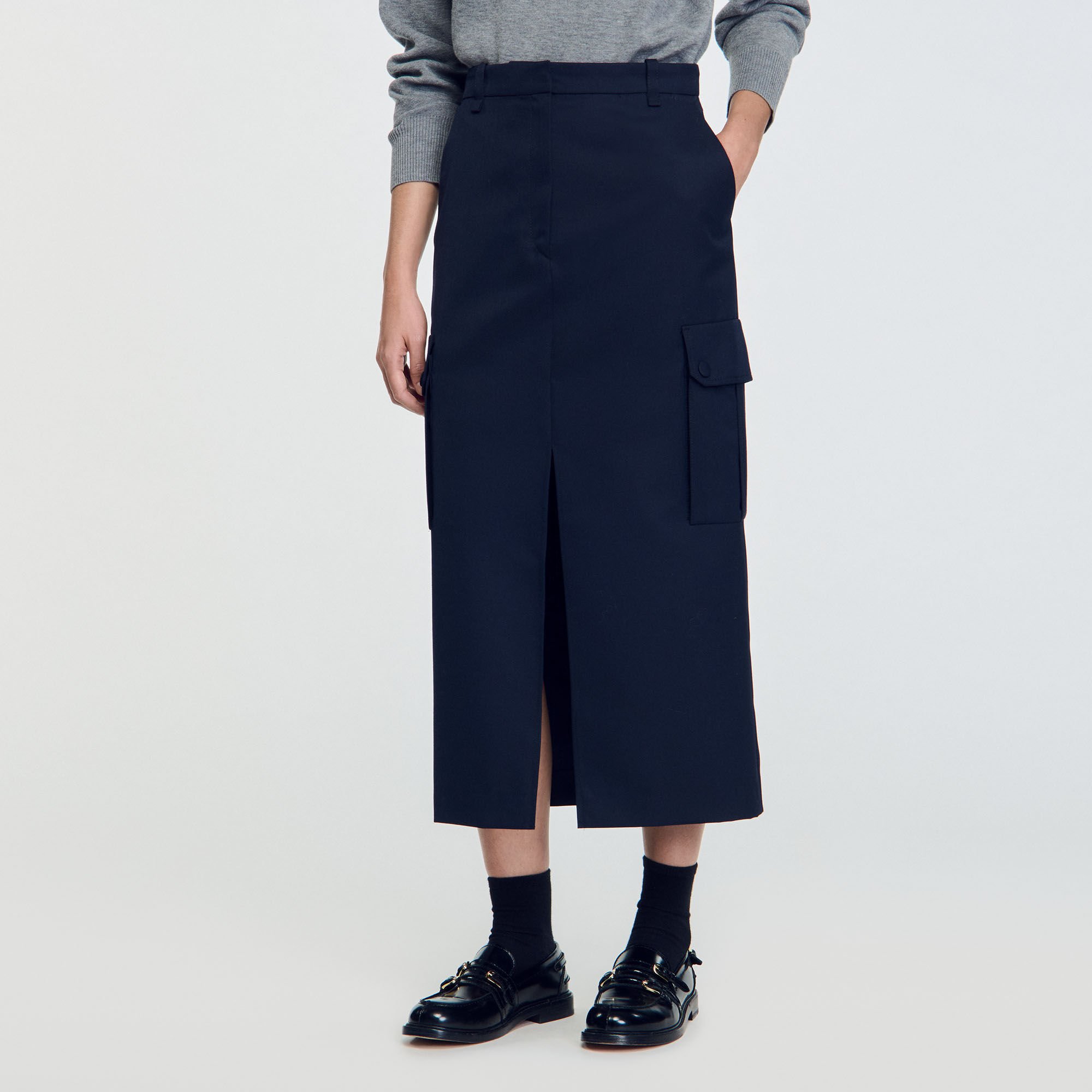 Maxi cargo skirt