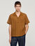 Openwork mesh shirt