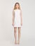mini dress with rhinestone details