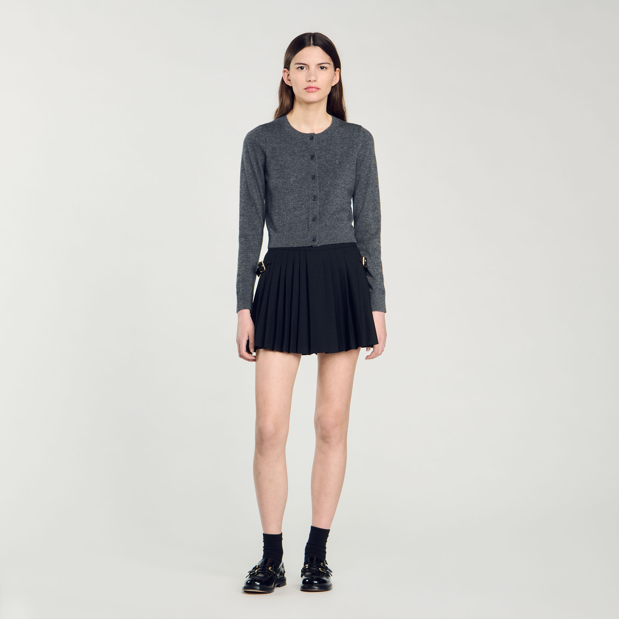 Wool and cashmere cardigan