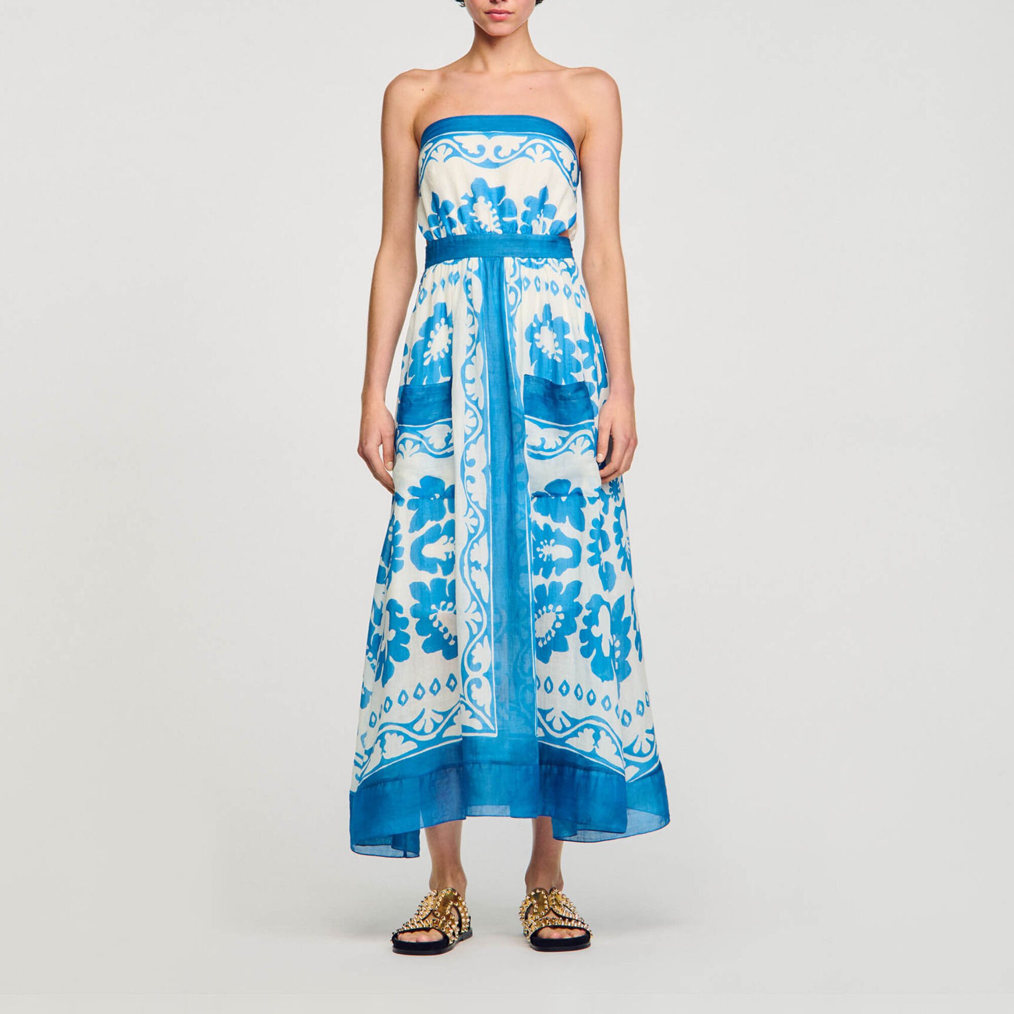 Strapless dress
