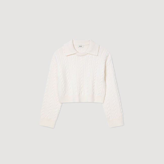 Sailor-neck sweater