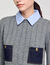 Cropped wool and cashmere sweater