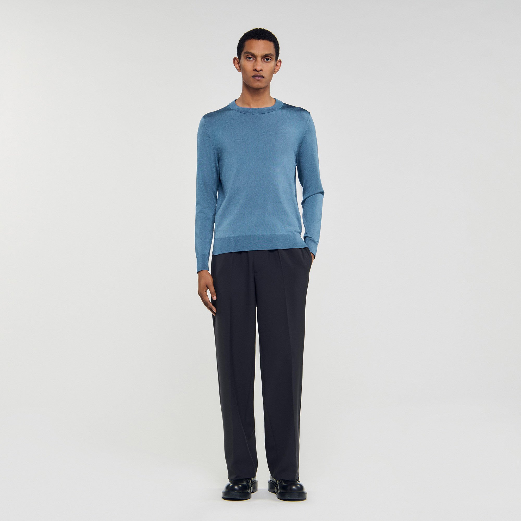 Fine knit sweater