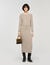 Cardigan with contrast collar