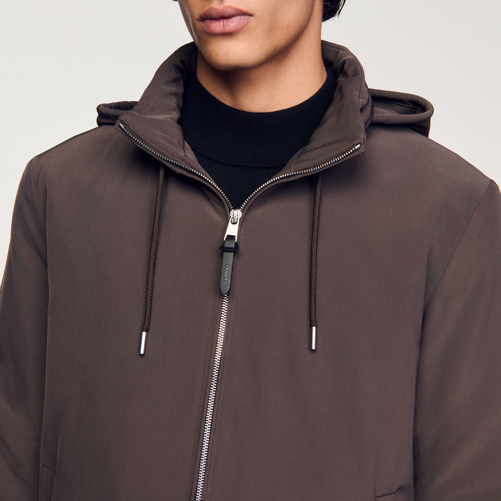 Technical fabric jacket